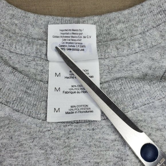 When It Snows It Blows Snow Blower Stout $2 Gildan Ultra Cotton Med T Shirt - Picture 8 of 10